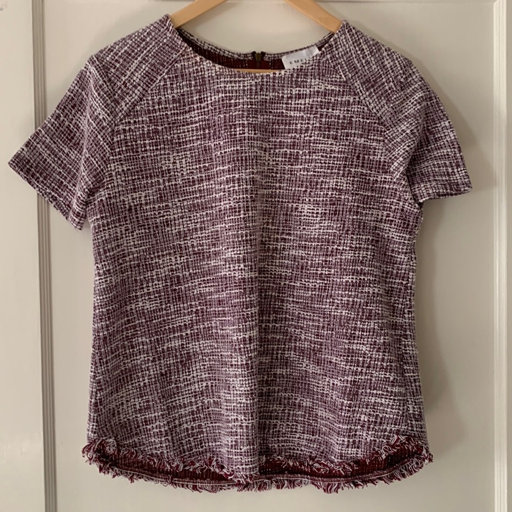 Tweed top. XS.